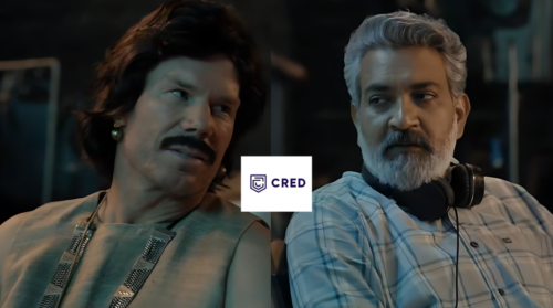 CRED Campaign featuring David Warner and S S Rajamouli